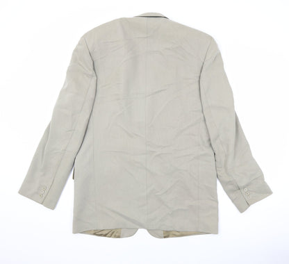 Mens UK Size 40 NEXT Regular Beige Suit Jacket