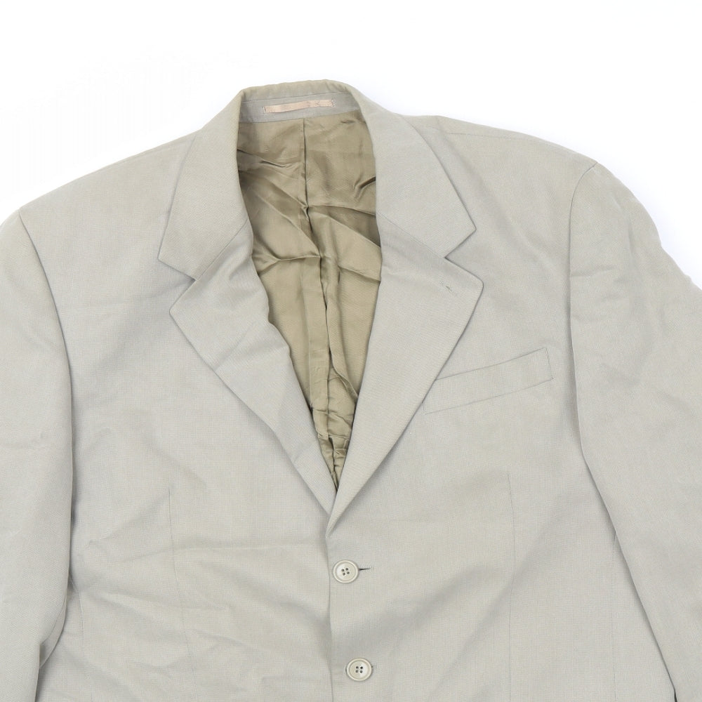 Mens UK Size 40 NEXT Regular Beige Suit Jacket
