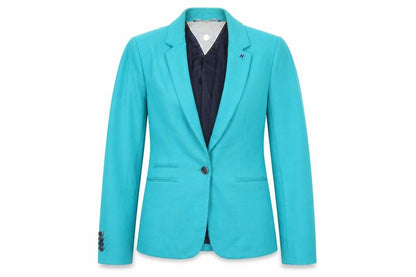 Mossimo Womens Green Acetate Jacket Blazer Size 8