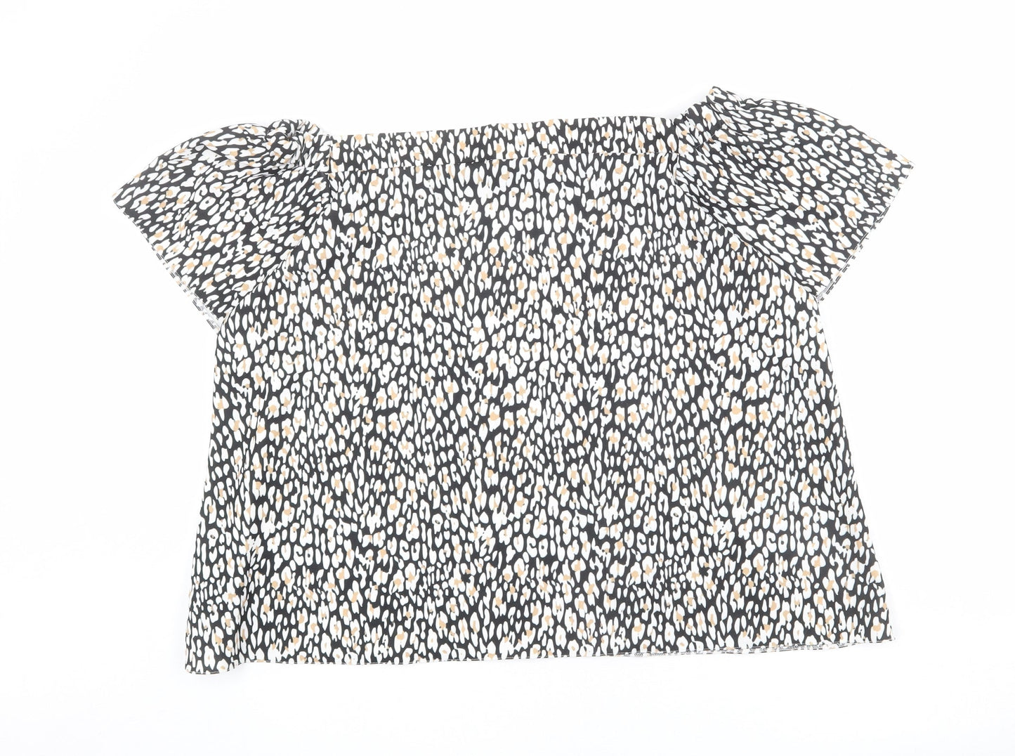 Womens UK Size 20 Marks and Spencer Multicoloured Basic T-Shirt