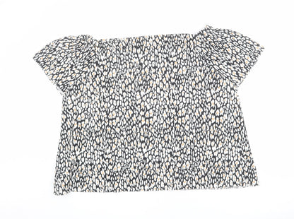 Womens UK Size 20 Marks and Spencer Multicoloured Basic T-Shirt