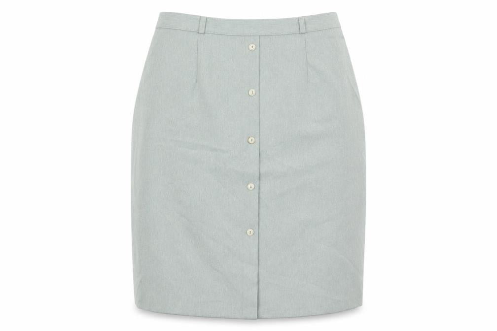 Berkertex Womens Green Polyester A-Line Skirt Size 18