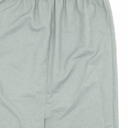 Berkertex Womens Green Polyester A-Line Skirt Size 18