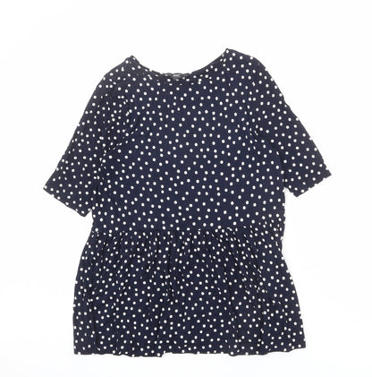 Womens UK Size 8 NEXT Blue Basic T-Shirt