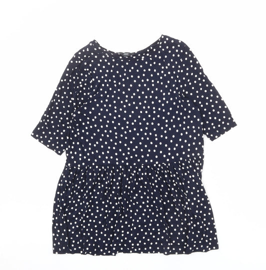 Womens UK Size 8 NEXT Blue Basic T-Shirt