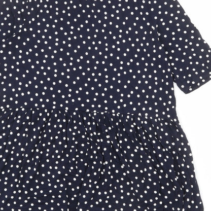 Womens UK Size 8 NEXT Blue Basic T-Shirt