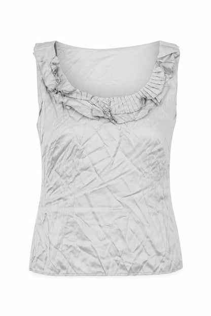 Womens UK Size S Coast Silver Basic Blouse