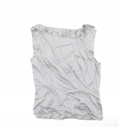 Womens UK Size S Coast Silver Basic Blouse