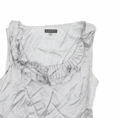 Womens UK Size S Coast Silver Basic Blouse