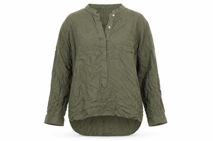 Womens UK Size M Zara Green Basic Blouse