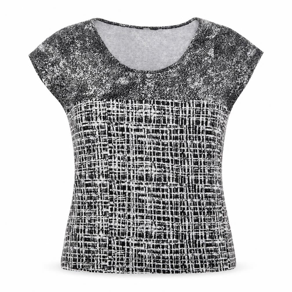 Womens UK Size 14 Marks and Spencer Black Basic T-Shirt