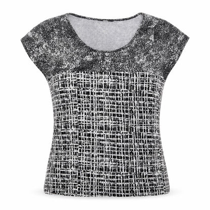 Womens UK Size 14 Marks and Spencer Black Basic T-Shirt