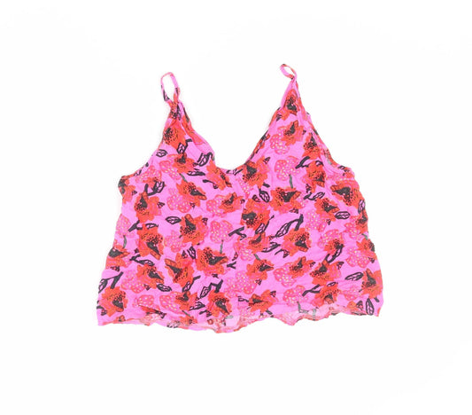 Womens UK Size 14 ASOS Pink Camisole Blouse