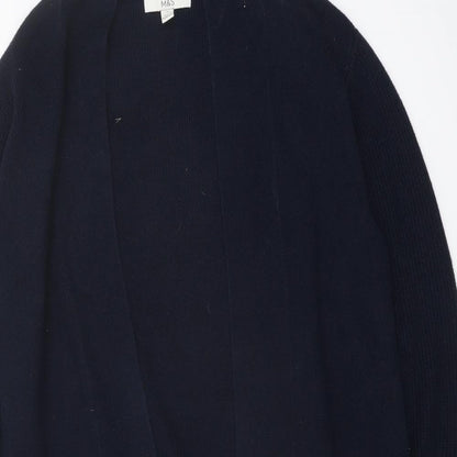 Womens UK Size 12 Marks and Spencer Blue Cardigan Jumper