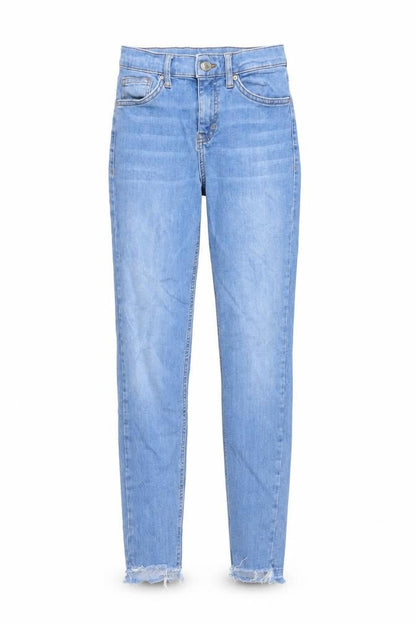 Womens UK Size 25 in Topshop Regular Fit Skinny Blue Jeans