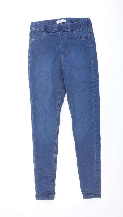 Womens UK Size 10 Marks and Spencer Regular Fit Skinny Blue Jeans