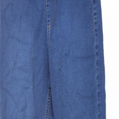 Womens UK Size 10 Marks and Spencer Regular Fit Skinny Blue Jeans