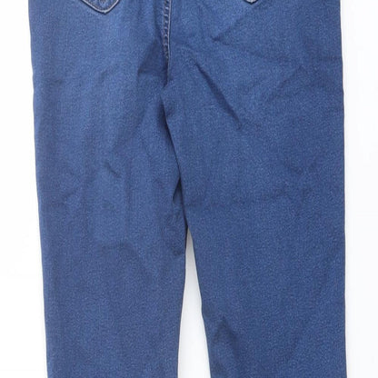 Womens UK Size 10 Marks and Spencer Regular Fit Skinny Blue Jeans