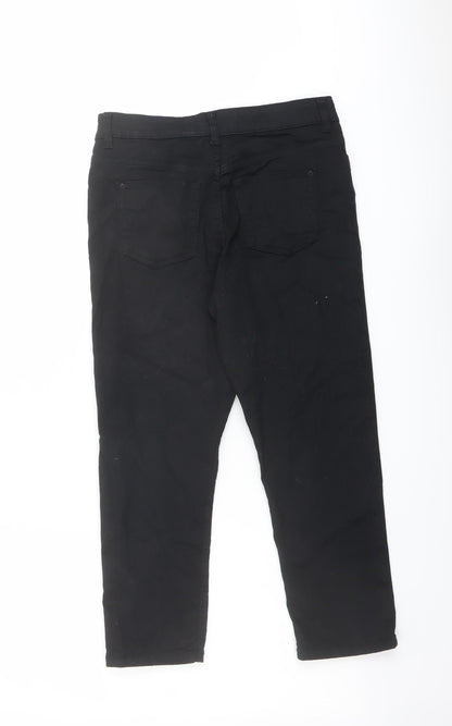 Womens UK Size 8 Marks and Spencer Regular Fit Skinny Black Jeans