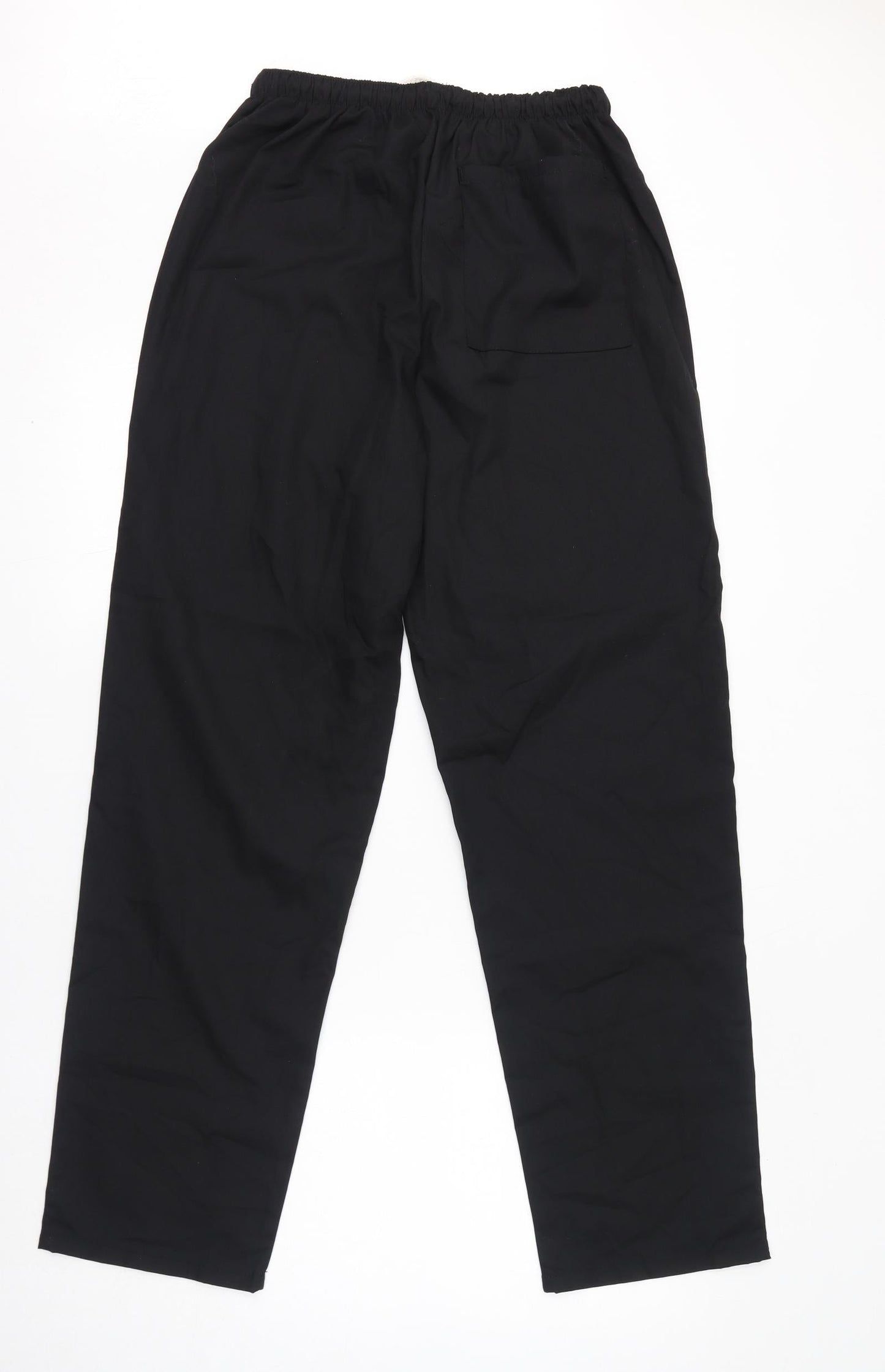 Womens UK Size 6 Alexandra Regular Fit Jogger Black Trousers