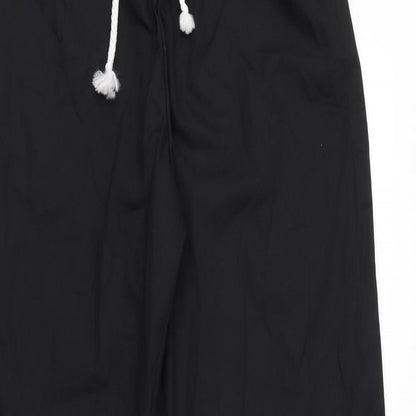 Womens UK Size 6 Alexandra Regular Fit Jogger Black Trousers