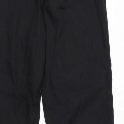 Womens UK Size 6 Alexandra Regular Fit Jogger Black Trousers