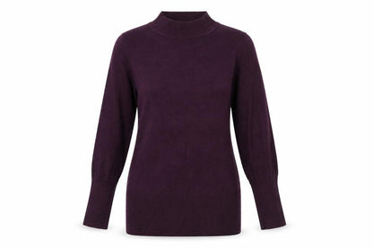 Womens UK Size S Marks and Spencer Purple Pullover Jumper