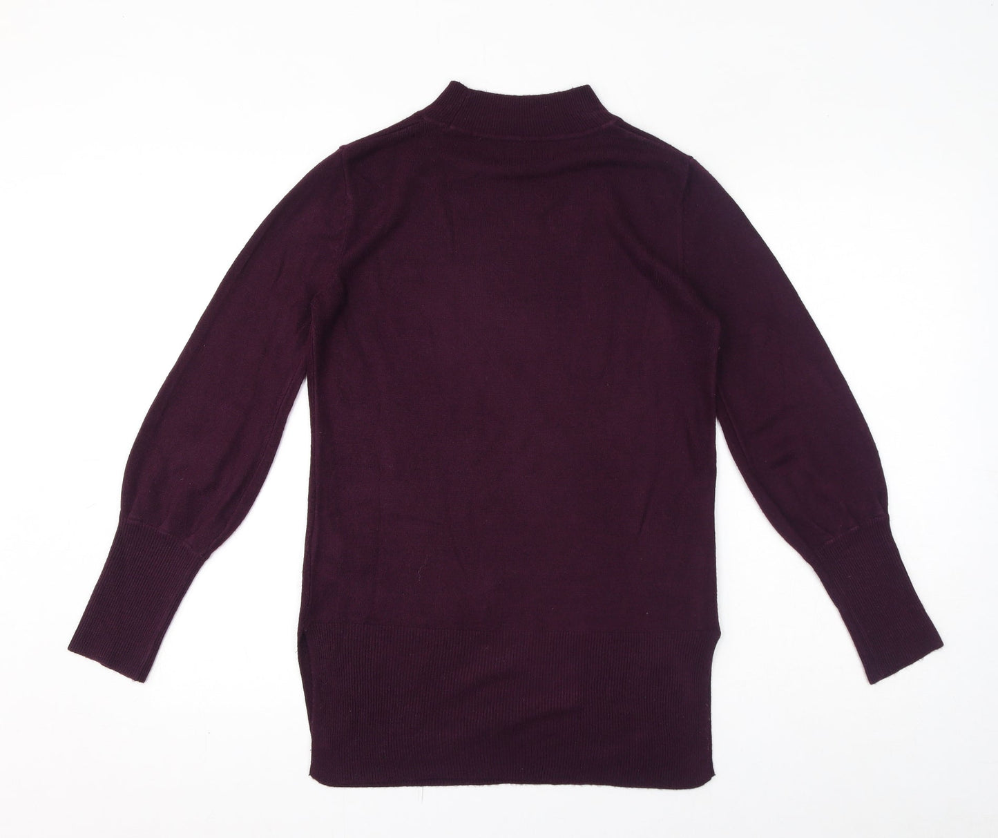 Womens UK Size S Marks and Spencer Purple Pullover Jumper