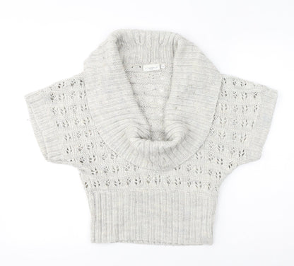 Womens UK Size 10 New Look Ivory Pullover Jumper