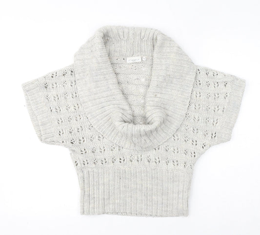 Womens UK Size 10 New Look Ivory Pullover Jumper