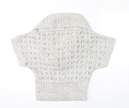 Womens UK Size 10 New Look Ivory Pullover Jumper