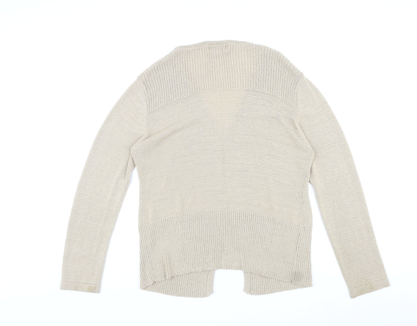 Womens UK Size XL Klass Beige Cardigan Jumper