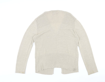 Womens UK Size XL Klass Beige Cardigan Jumper