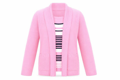 Womens UK Size L Hand to Hand Pink Pullover Jumper