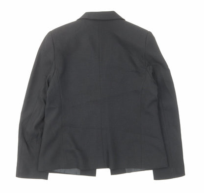 Womens UK Size 12 Marks and Spencer Black Jacket