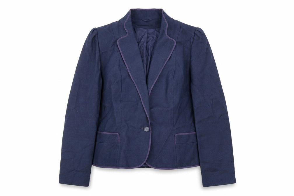 Womens UK Size 16 C&A Blue Jacket