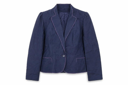 Womens UK Size 16 C&A Blue Jacket