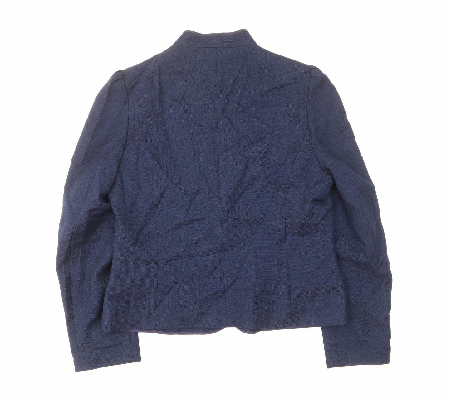 C&A Womens Blue Jacket Blazer Size 16 Button