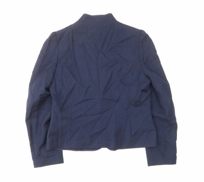 C&A Womens Blue Jacket Blazer Size 16 Button