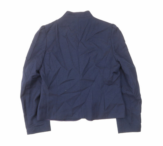 C&A Womens Blue Jacket Blazer Size 16 Button