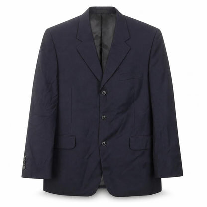 jeremy cobb Mens Blue Wool Jacket Suit Jacket Size 42 Regular