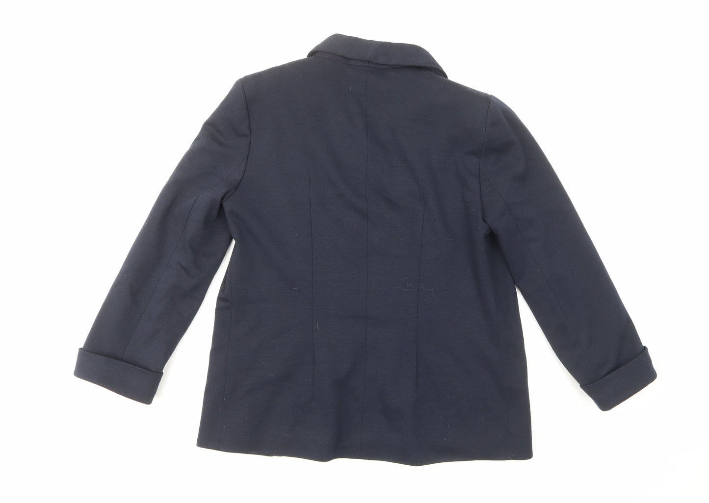 Womens UK Size 10 Miss Selfridge Blue Jacket