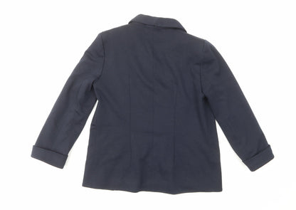 Womens UK Size 10 Miss Selfridge Blue Jacket