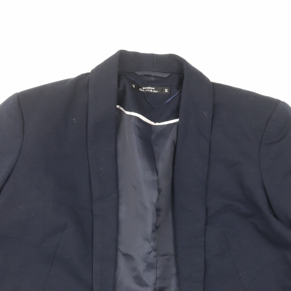 Womens UK Size 10 Miss Selfridge Blue Jacket