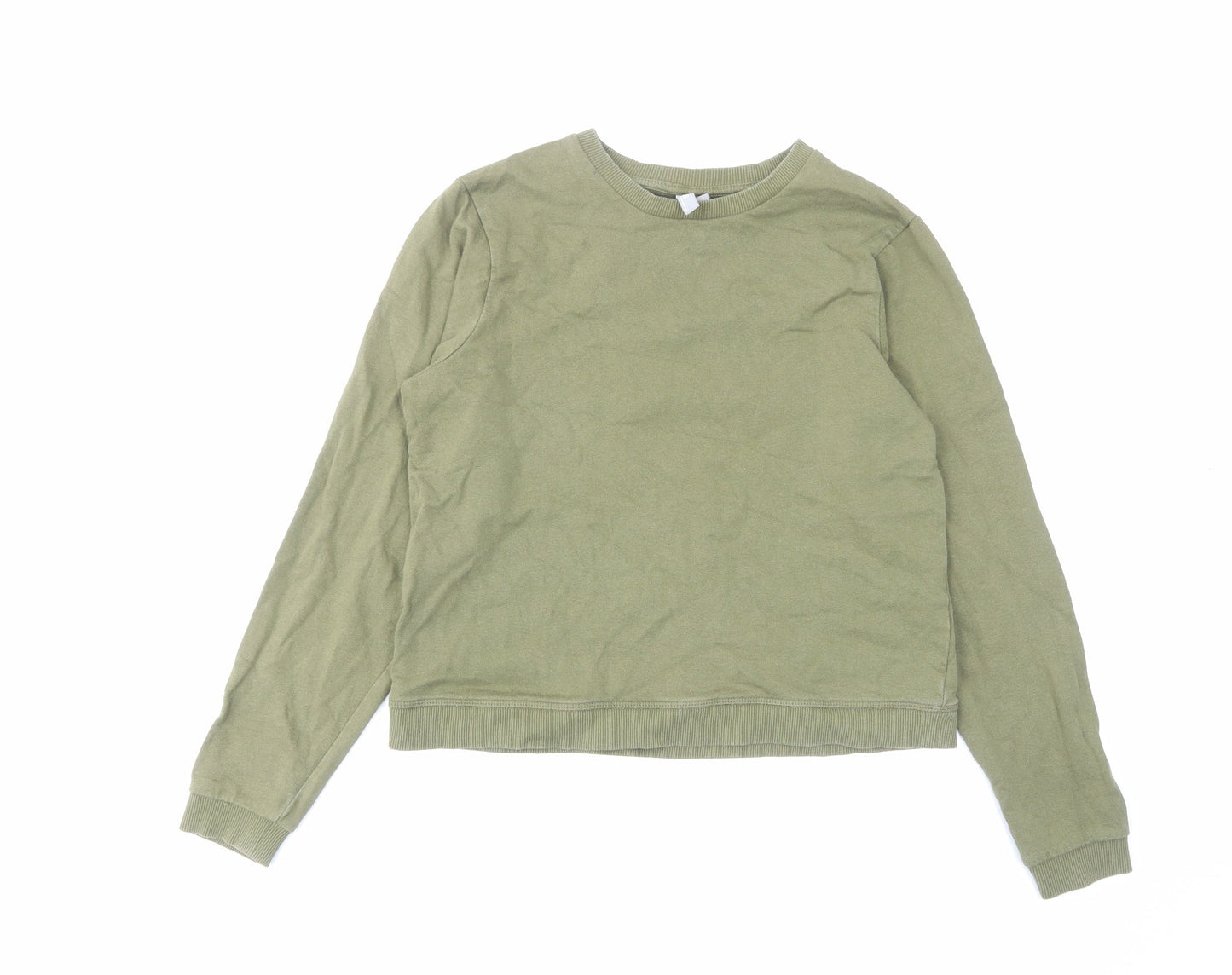 Womens UK Size 6 ASOS Green Pullover Sweatshirt