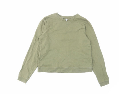Womens UK Size 6 ASOS Green Pullover Sweatshirt