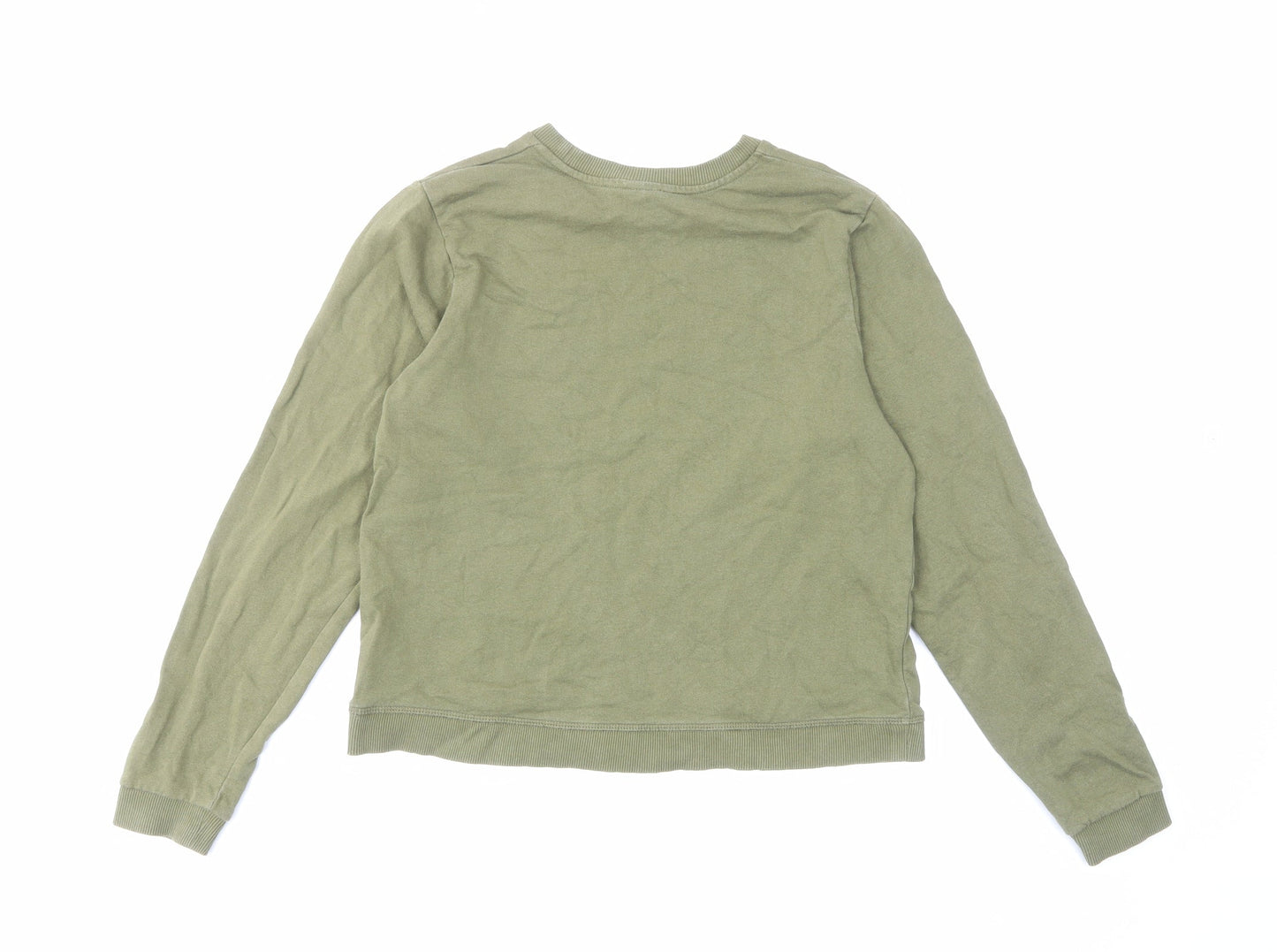 Womens UK Size 6 ASOS Green Pullover Sweatshirt