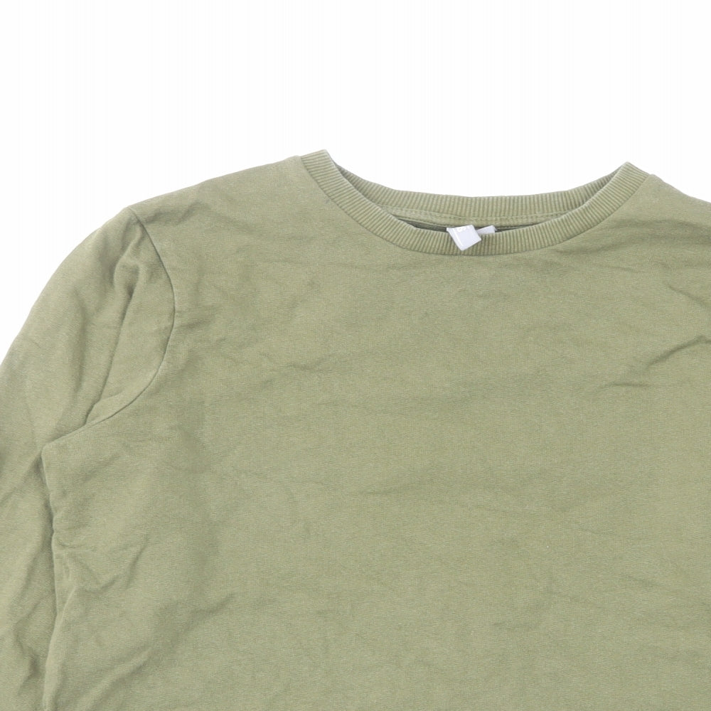 Womens UK Size 6 ASOS Green Pullover Sweatshirt