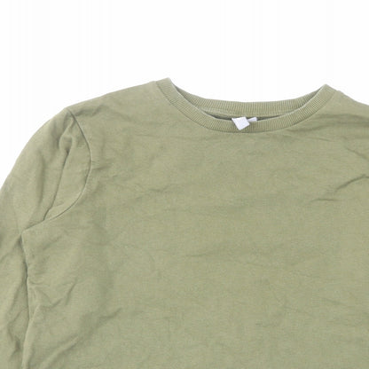 Womens UK Size 6 ASOS Green Pullover Sweatshirt