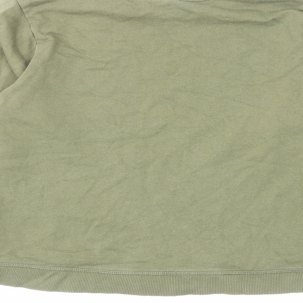 Womens UK Size 6 ASOS Green Pullover Sweatshirt
